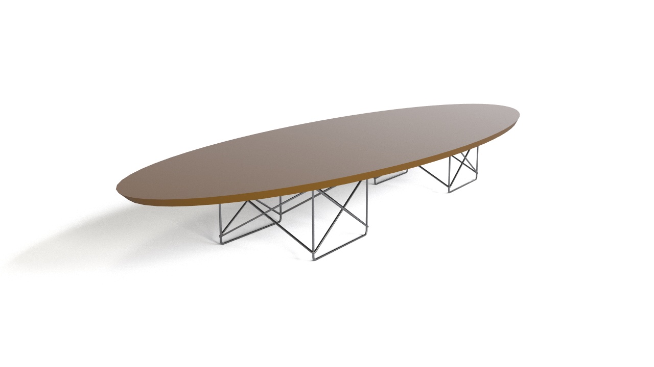 Eames Elliptical table ETR 1951 FlyingArchitecture